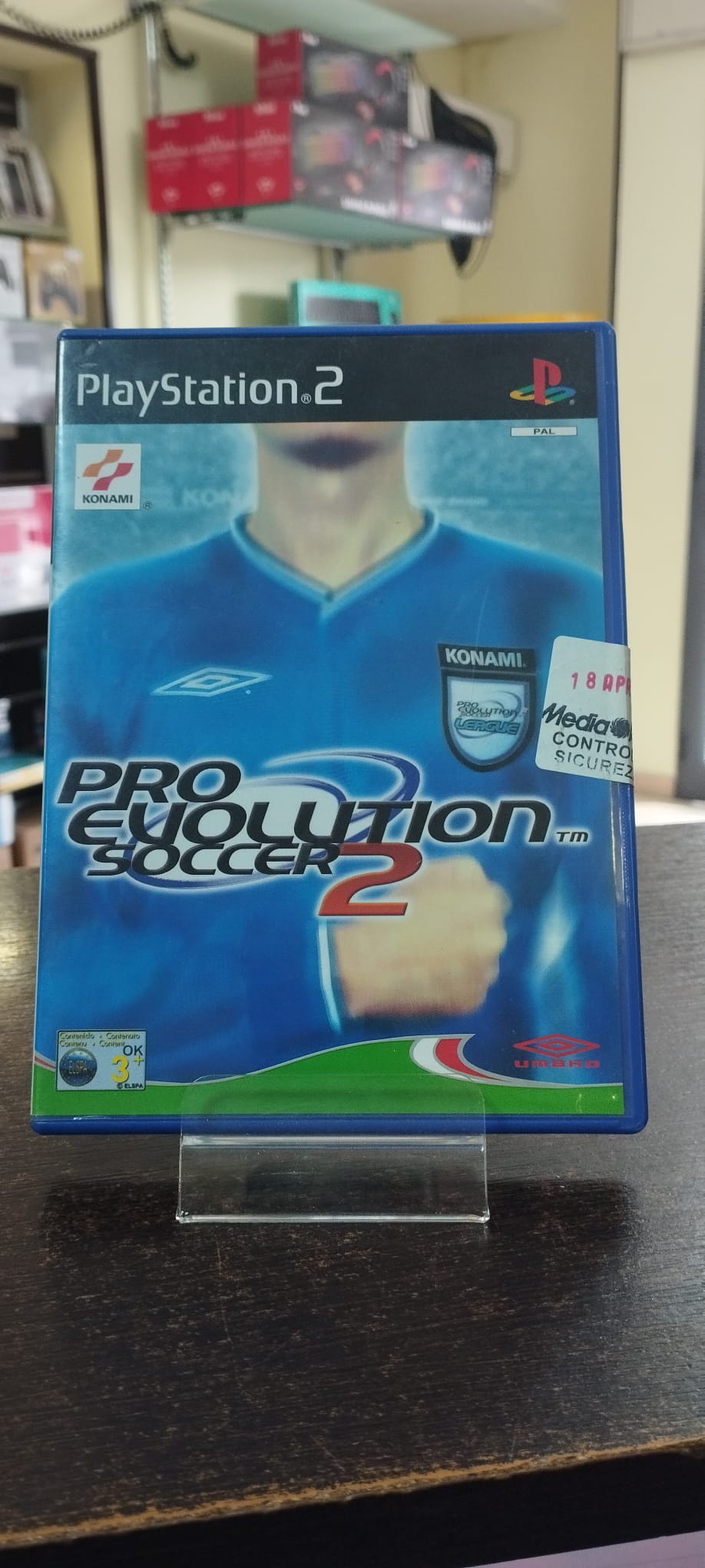 VIDEOGAME-USATO-PS2-PRO-EVOLUTION-SOCCER-2-PAL-ITA